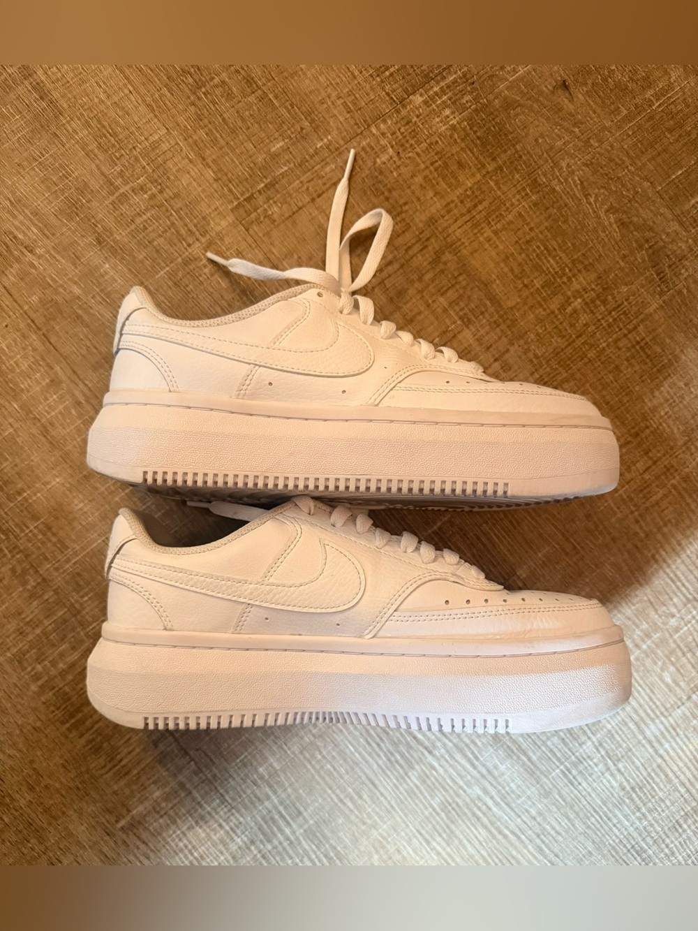 Nike Women’s Court Vision Alta Platform Sneakers - White